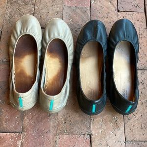 Tieks bundle - 2 pairs of size 12 Tieks leather ballet flats!
